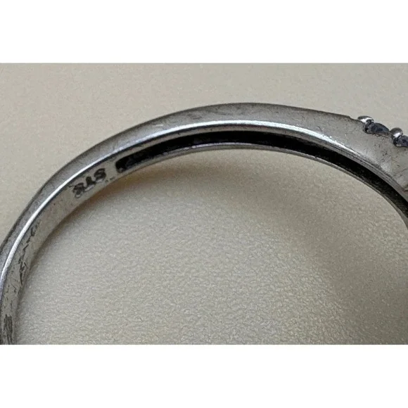 Lot of 5 Designer .925 Sterling Silver Rings & Pendant - STS Jewels & D'Joy - Picture 4 of 16